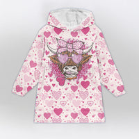Load image into Gallery viewer, Valentine Western Blanket Hoodie
