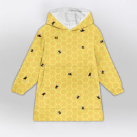 Load image into Gallery viewer, Bee Blanket Hoodie
