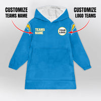 Load image into Gallery viewer, Los Angeles Football Blanket Hoodie
