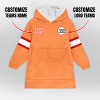 Load image into Gallery viewer, Tampa Bay Football Blanket Hoodie
