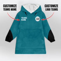 Load image into Gallery viewer, Jacksonville Football Blanket Hoodie
