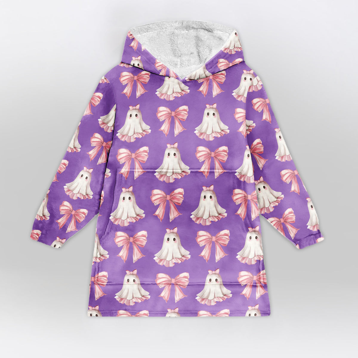 Coquette Halloween Blanket Hoodie