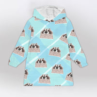 Load image into Gallery viewer, Raccoon Blanket Hoodie
