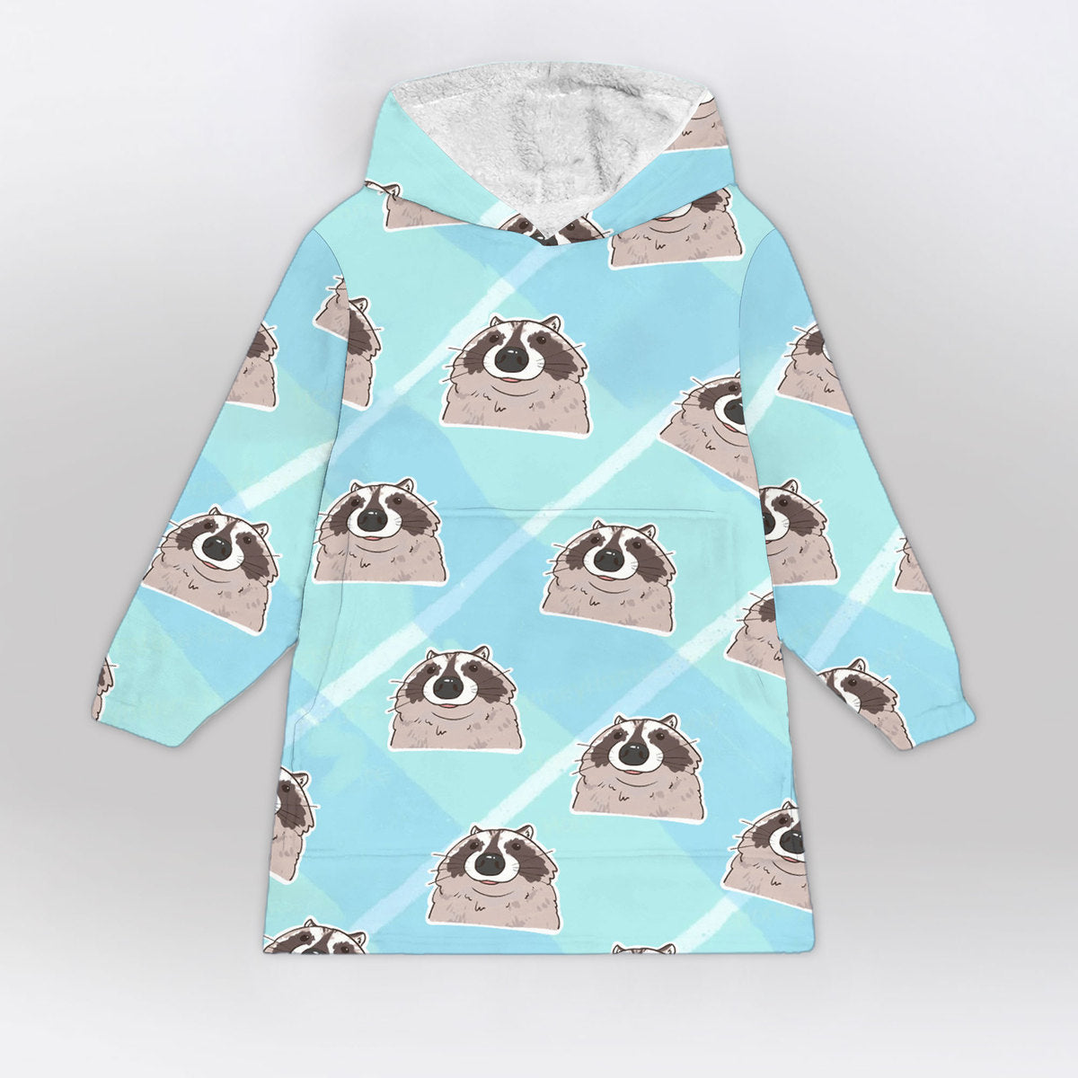 Raccoon Blanket Hoodie