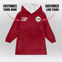 Load image into Gallery viewer, Arizona Football Blanket Hoodie
