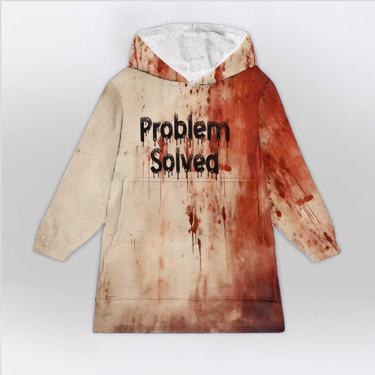 Problem Solved Blanket Hoodie