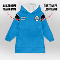 Load image into Gallery viewer, Carolina Football Blanket Hoodie
