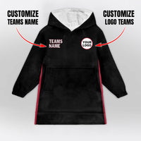 Load image into Gallery viewer, Atlanta Football Blanket Hoodie
