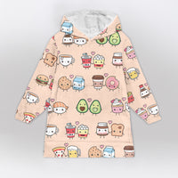 Load image into Gallery viewer, Perfect Match Kawaii Blanket Hoodie
