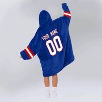 Load image into Gallery viewer, New York Football Blanket Hoodie
