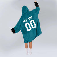Load image into Gallery viewer, Jacksonville Football Blanket Hoodie
