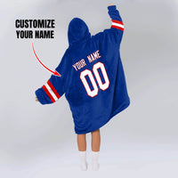 Load image into Gallery viewer, New York Football Blanket Hoodie
