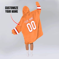 Load image into Gallery viewer, Tampa Bay Football Blanket Hoodie
