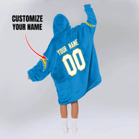 Load image into Gallery viewer, Los Angeles Football Blanket Hoodie
