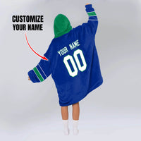 Load image into Gallery viewer, Seattle Football Blanket Hoodie
