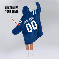 Load image into Gallery viewer, Indianapolis Football Blanket Hoodie
