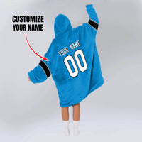 Load image into Gallery viewer, Carolina Football Blanket Hoodie
