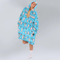 Load image into Gallery viewer, Be My Boo Blanket Hoodie
