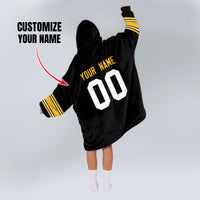 Load image into Gallery viewer, Custom Pittsburgh Blanket Hoodie
