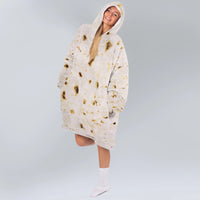 Load image into Gallery viewer, Burritos Tortilla Blanket Hoodie
