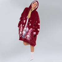 Load image into Gallery viewer, Gnomies Blanket Hoodie
