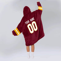Load image into Gallery viewer, Washington Football Blanket Hoodie

