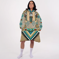 Load image into Gallery viewer, Native American Blanket Hoodie
