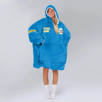 Load image into Gallery viewer, Los Angeles Football Blanket Hoodie
