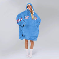 Load image into Gallery viewer, Tennessee Football Blanket Hoodie
