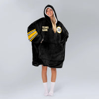 Load image into Gallery viewer, Custom Pittsburgh Blanket Hoodie
