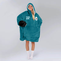 Load image into Gallery viewer, Jacksonville Football Blanket Hoodie
