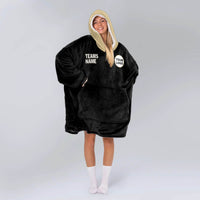 Load image into Gallery viewer, New Orleans Football Blanket Hoodie
