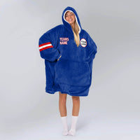 Load image into Gallery viewer, New York Football Blanket Hoodie
