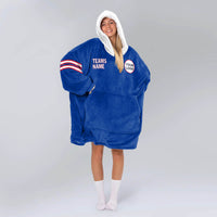 Load image into Gallery viewer, Buffalo New York Football Blanket Hoodie
