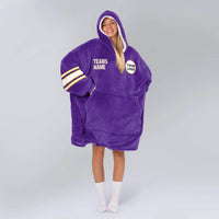 Load image into Gallery viewer, Minnesota Football Blanket Hoodie
