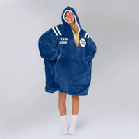 Load image into Gallery viewer, Indianapolis Football Blanket Hoodie
