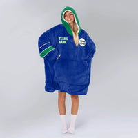 Load image into Gallery viewer, Seattle Football Blanket Hoodie
