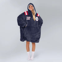 Load image into Gallery viewer, Custom New England Blanket Hoodie
