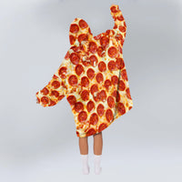 Load image into Gallery viewer, Round Taco Blanket Hoodie
