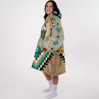 Load image into Gallery viewer, Native American Blanket Hoodie
