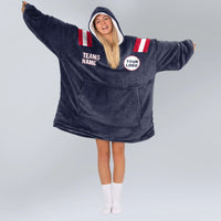 Load image into Gallery viewer, Custom New England Blanket Hoodie

