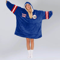 Load image into Gallery viewer, New York Football Blanket Hoodie
