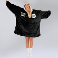 Load image into Gallery viewer, New Orleans Football Blanket Hoodie
