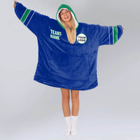 Load image into Gallery viewer, Seattle Football Blanket Hoodie
