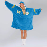 Load image into Gallery viewer, Los Angeles Football Blanket Hoodie
