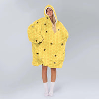 Load image into Gallery viewer, Bee Blanket Hoodie
