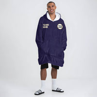 Load image into Gallery viewer, Baltimore Football Blanket Hoodie
