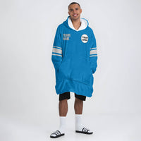 Load image into Gallery viewer, Detroit Football Blanket Hoodie
