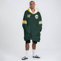Load image into Gallery viewer, Green Bay Football Blanket Hoodie
