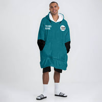 Load image into Gallery viewer, Jacksonville Football Blanket Hoodie
